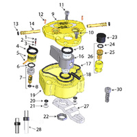 Scotts Part 0338-55 - O-ring for Top Cover (Cap) to Body