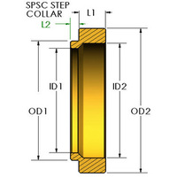 SHOCK SPRING COLLAR Thick 45mm